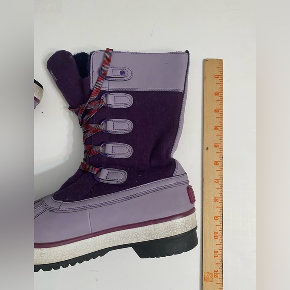 UGG AUSTRALIA Women's Baroness Lace-up Purple Mid-top Boots #1001743 US 7/EU 38 - Picture 3 of 10